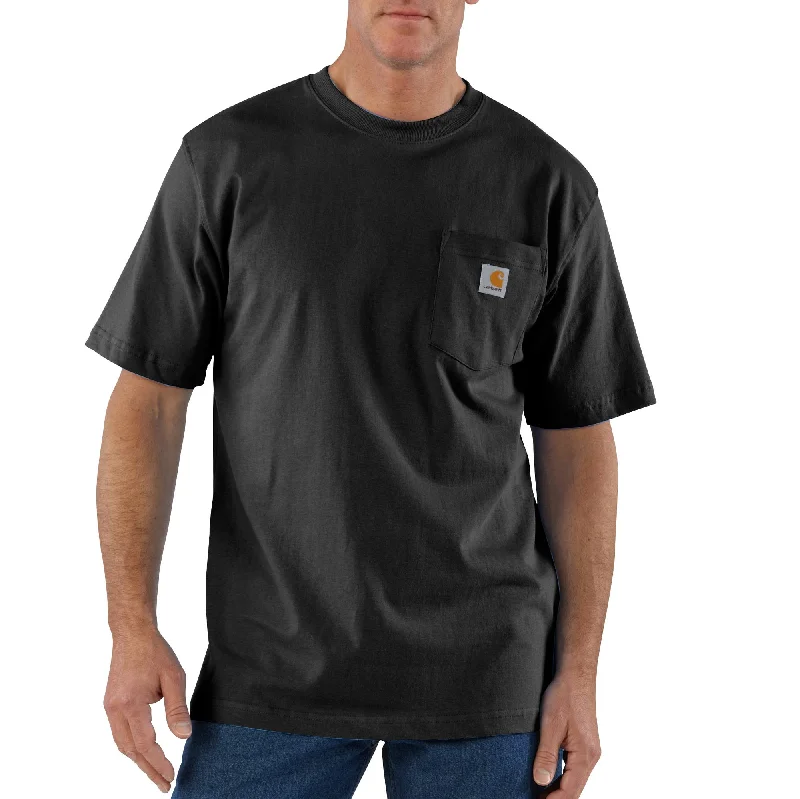 Men's Loose Fit Heavyweight Short-Sleeve Pocket T-Shirt