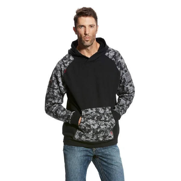 ARIAT FR DURASTRETCH PATRIOT HOODED SWEATSHIRT