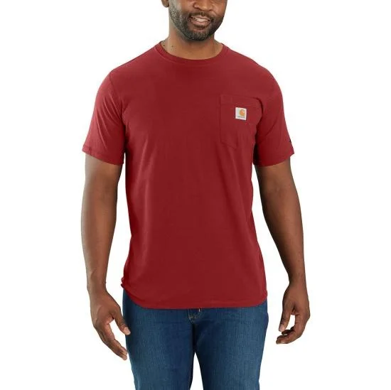 Men's Force Relaxed Fit Midweight Short-Sleeve Pocket T-Shirt