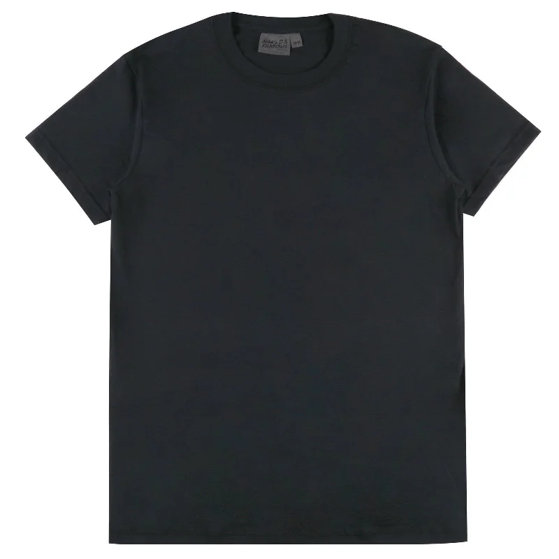 Circular Knit T-Shirt (Black)