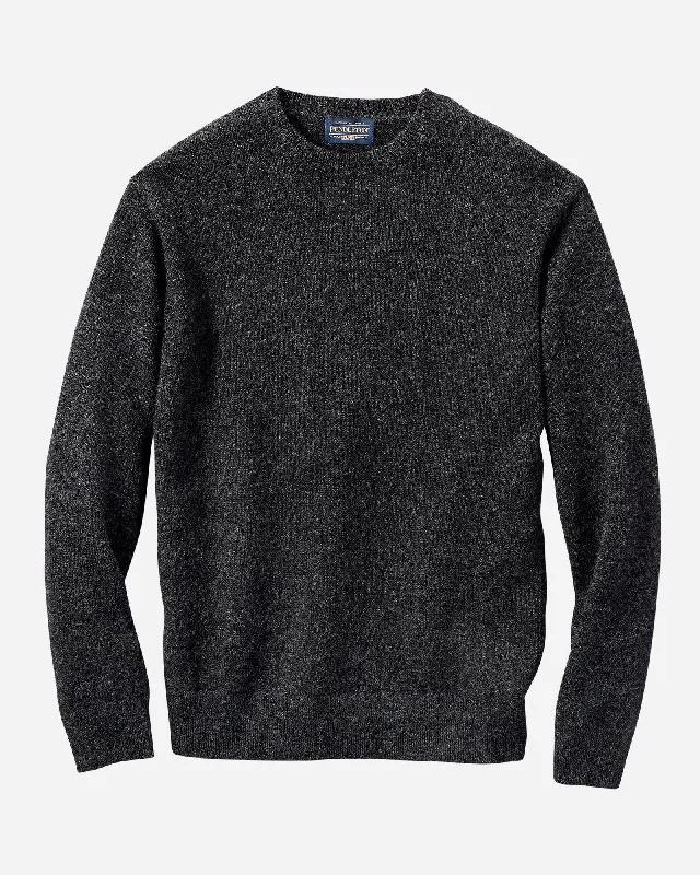 Men's Shetland Washable Crewneck