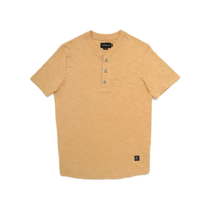 Slub S/S Henley (Sand)