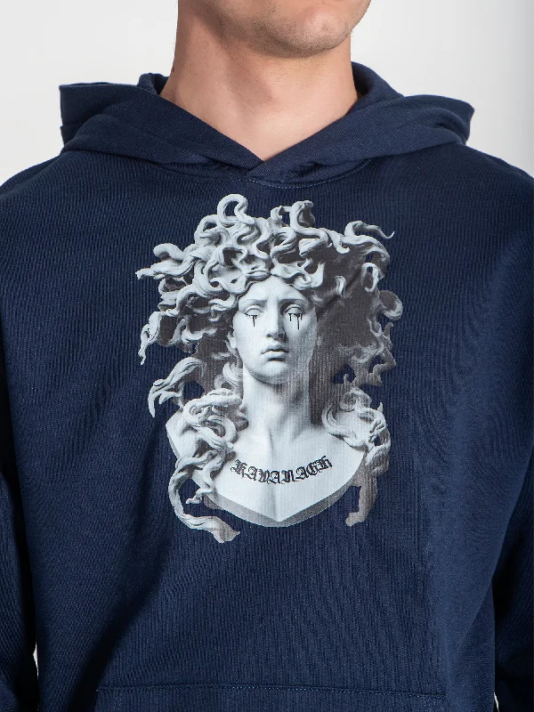 Blue Medusa Hoodie