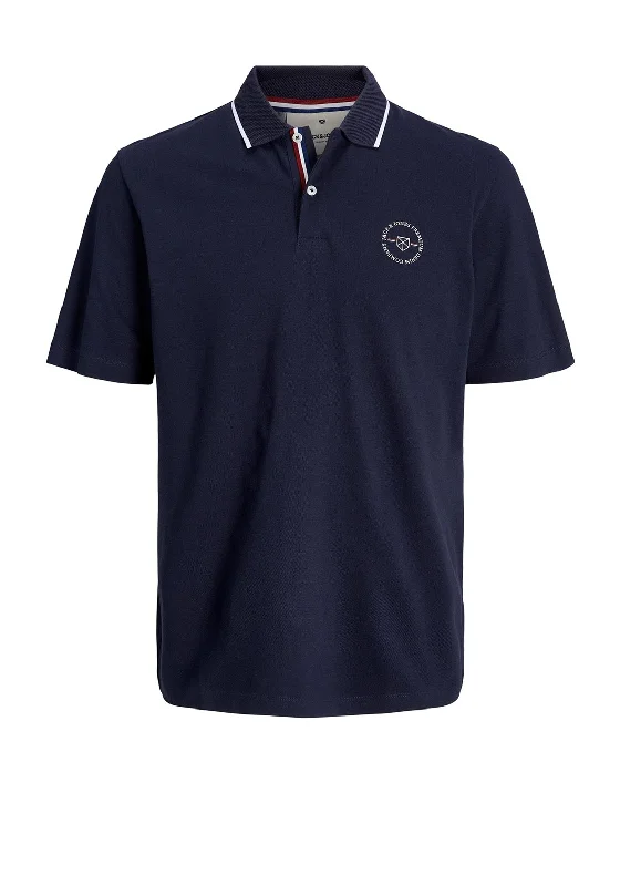 Jack & Jones Shield Polo Shirt, Seabourne