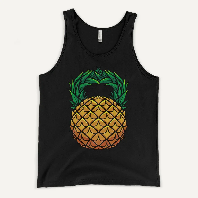 Pineapple Kettlebell Design Men's Tank Top