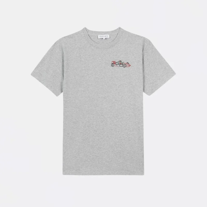 "Croco Auto" Popincourt T-Shirt (Light Heather Grey)