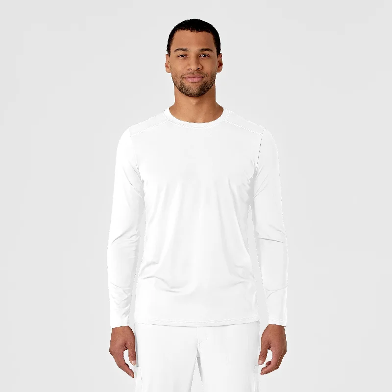 Men's Performance Long Sleeve Tee - White