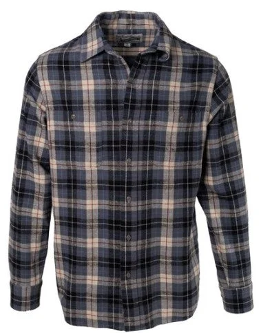 Men's Cotton Flannel Plaid Shirt