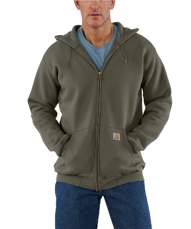 Carhartt Men’s Midweight Zipper Hooded Sweatshirt - Moss