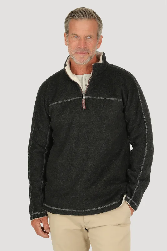 Melange Sherpa 1/4 Zip Pullover