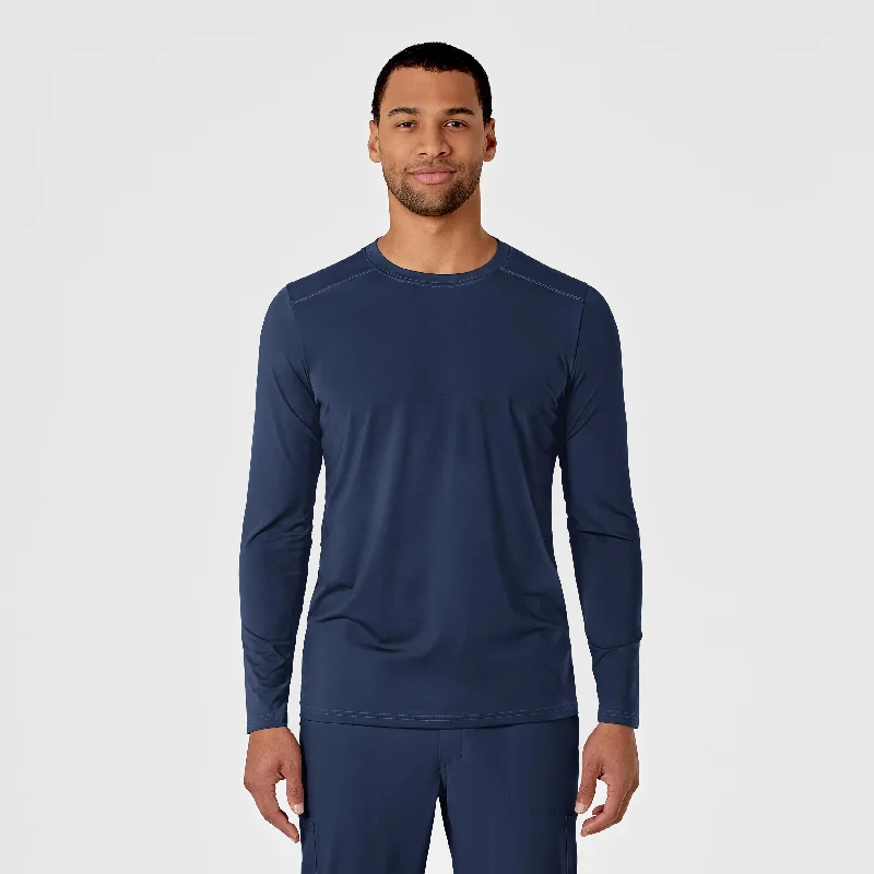 Men's Performance Long Sleeve Tee - Navy