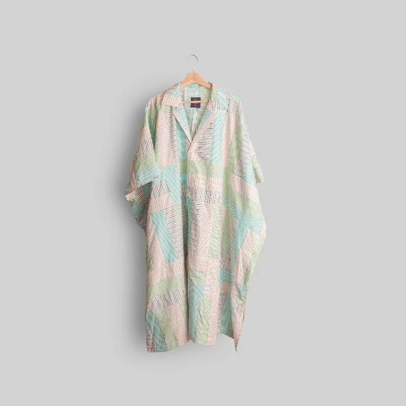 Patchwork Cotton Kaftan