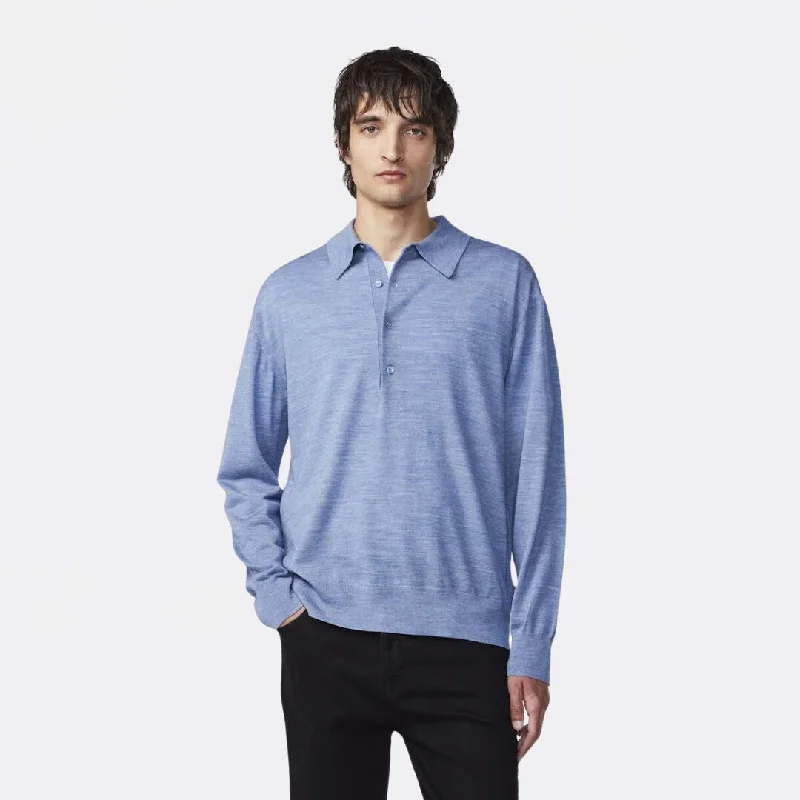 Raymond 6584 Long Sleeve Polo (Bering Sea)