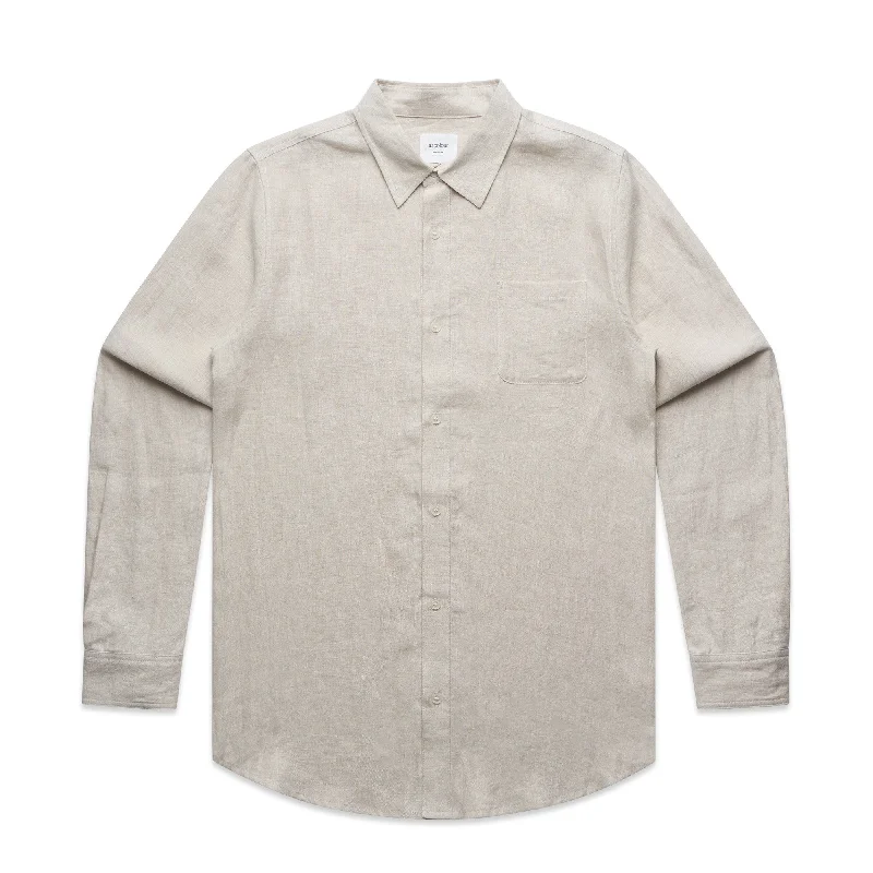 AS Colour 5418 Linen Mens L/S Shirt