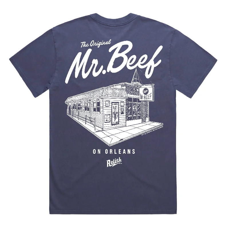 Mr. Beef X Relish Collab - The Original Beef - Garment Dyed - Solid colors