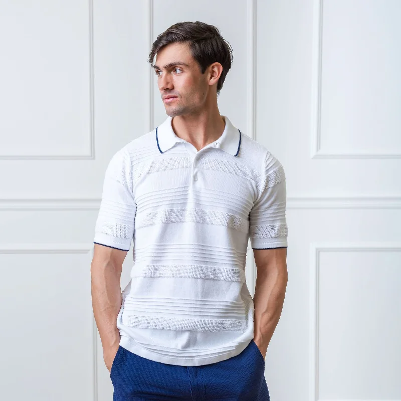 Short Sleeve Sweater Polo