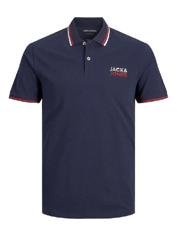 Jack & Jones Men's Plus Size Short Sleeves Polo Shirt Size 1XL to 6XL, 2 Colours