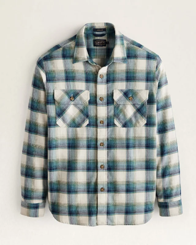 Men's Plaid Burnside Flannel Shirt