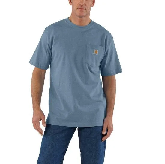 Loose Fit Heavyweight Short-Sleeve Pocket T-Shirt