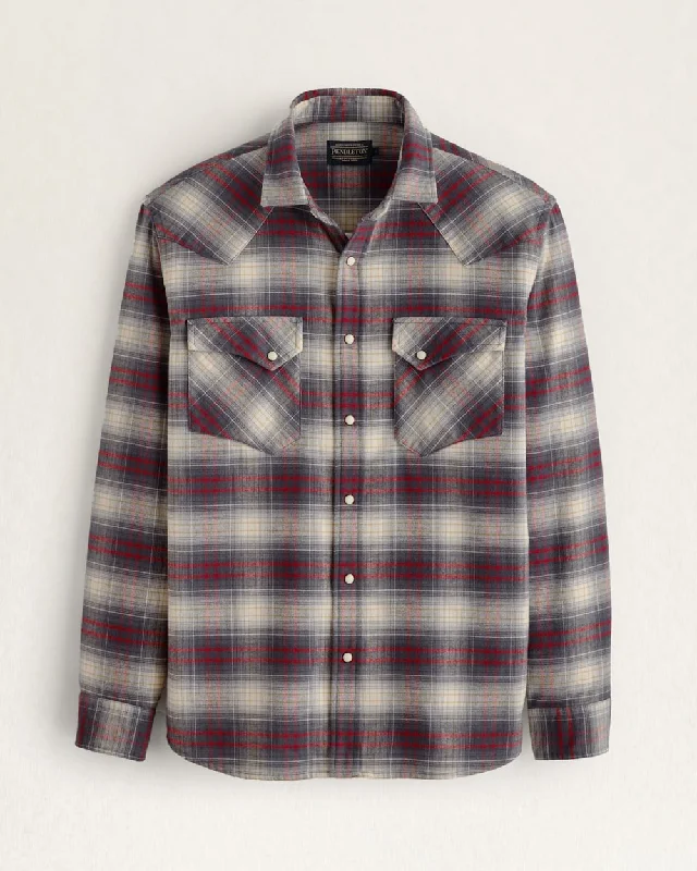 Men's Wyatt Snap Front Cotton Shirt