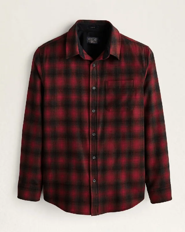 Men's Plaid Lodge Shirt