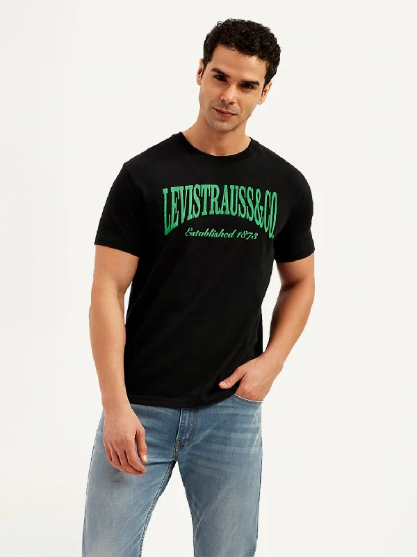 Men's Brand Logo Slim Fit T-Shirt