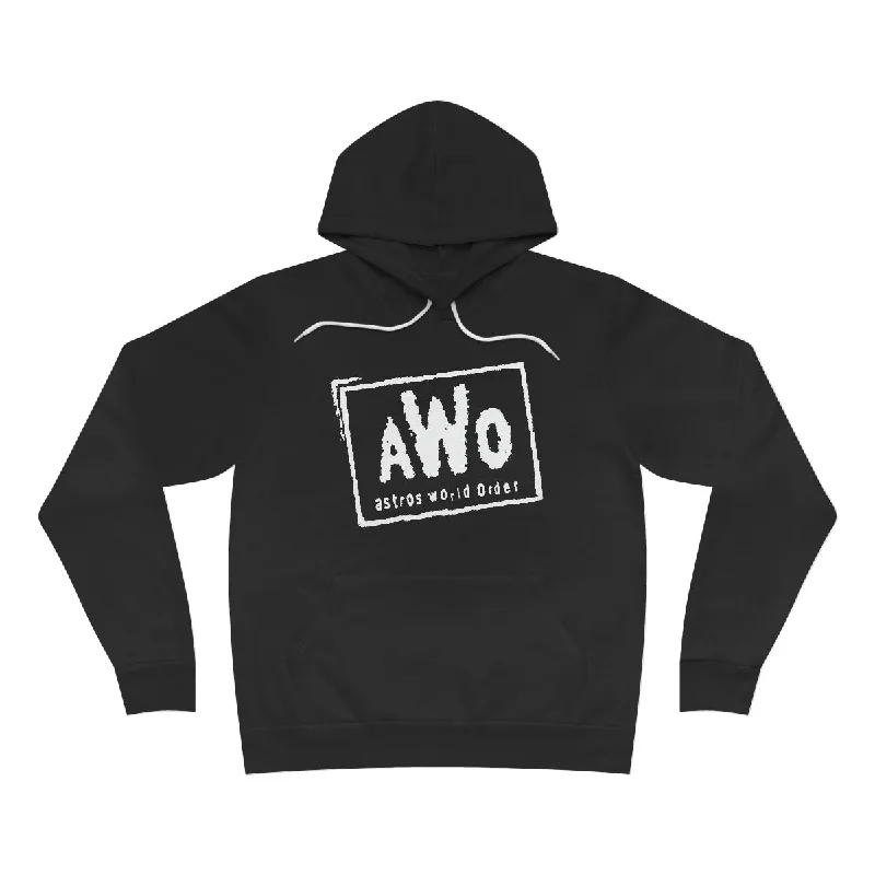 AWO Unisex Sponge Fleece Premium Pullover Hoodie