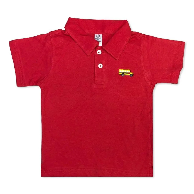 School Bus Polo Tee