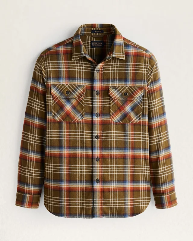 Men's Plaid Burnside Flannel Shirt