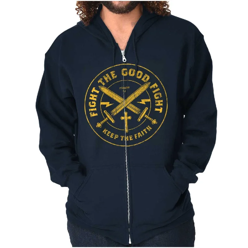 the Good Fight Zip Hoodie