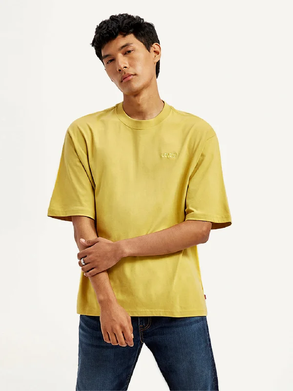 Men's Solid Loose Fit T-Shirt