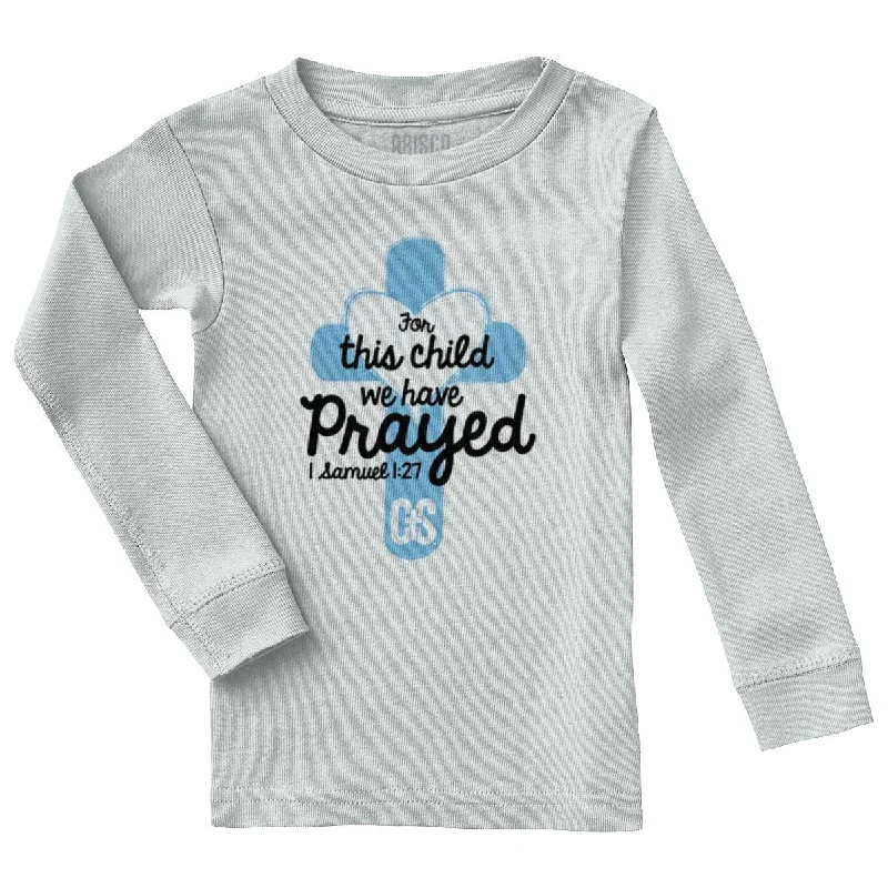 1 Samuel 1:27 Solid Long Sleeve T