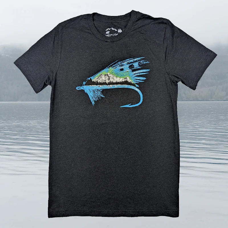 Adult Unisex River Fly Graphic Tee