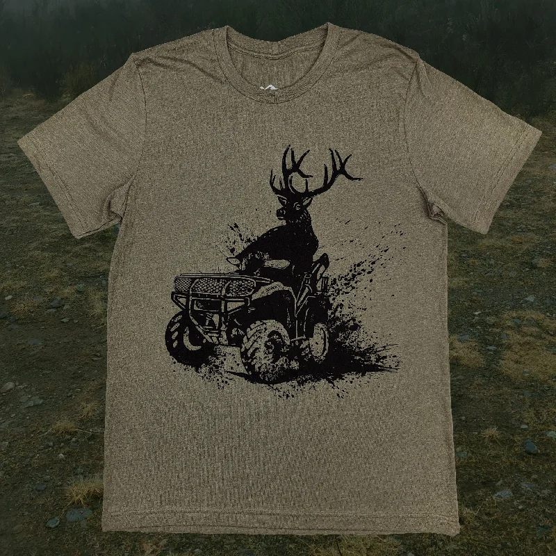 Adult Unisex Elk Rider Graphic Tee