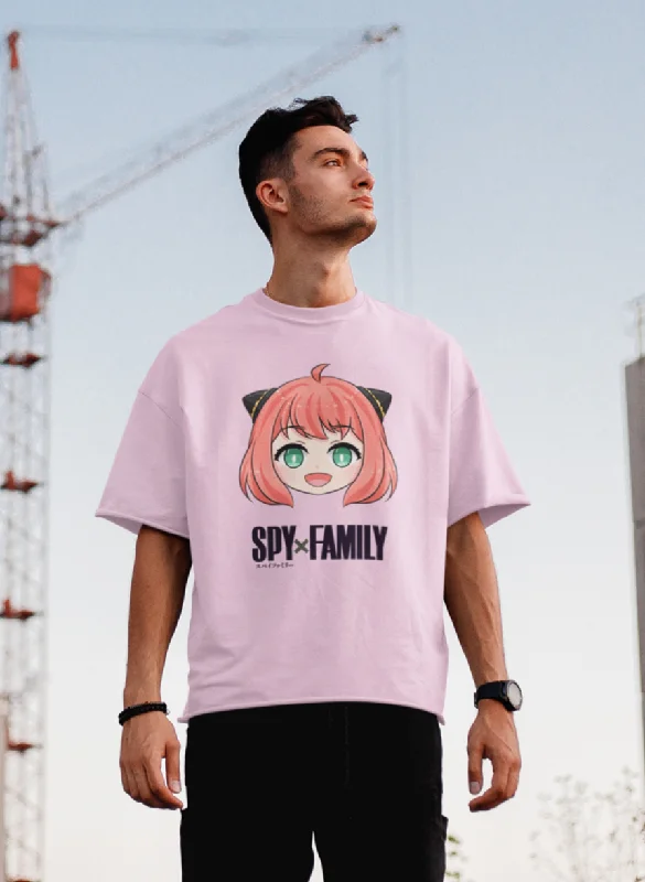 Anya: SpyxFamily- Anime Oversized T-shirts