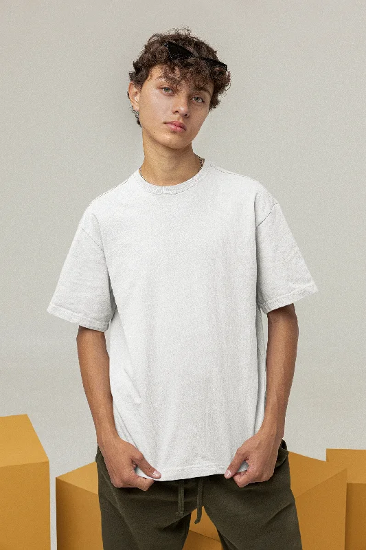 Basic Oversized T-shirt: White