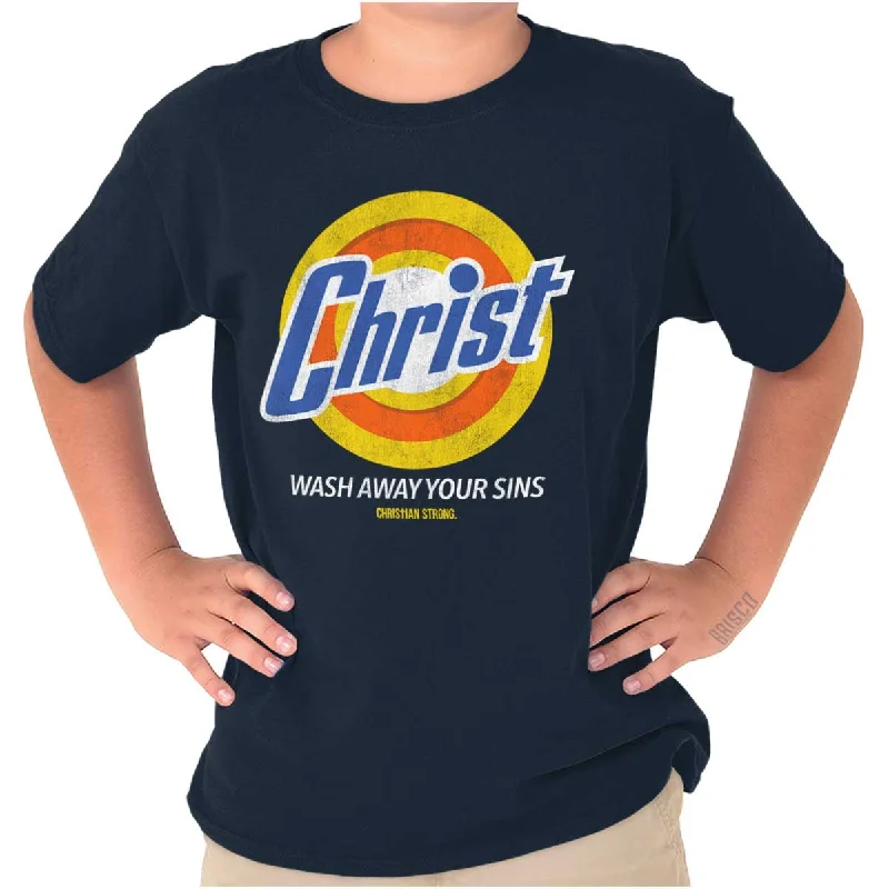 Christ Detergent Youth T Shirt