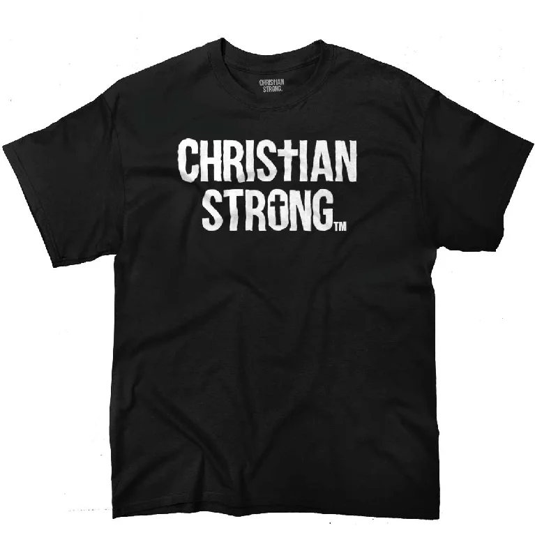 Christian Strong Logo Tee Shirt