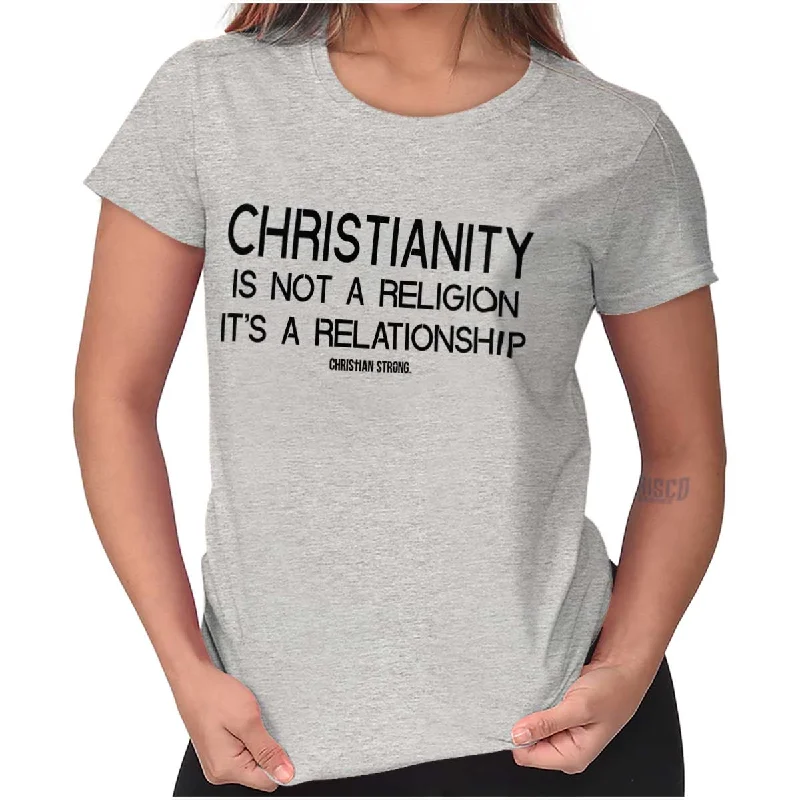 Christianity Ladies T Shirt