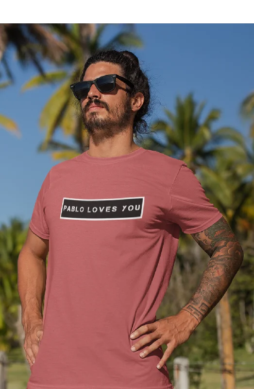 PABLO LOVES YOU - HALF-SLEEVE T-SHIRTS