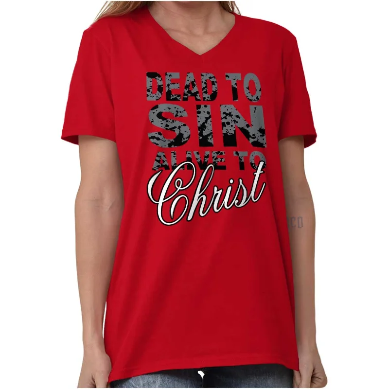 Dead to Sin V-Neck T-Shirt