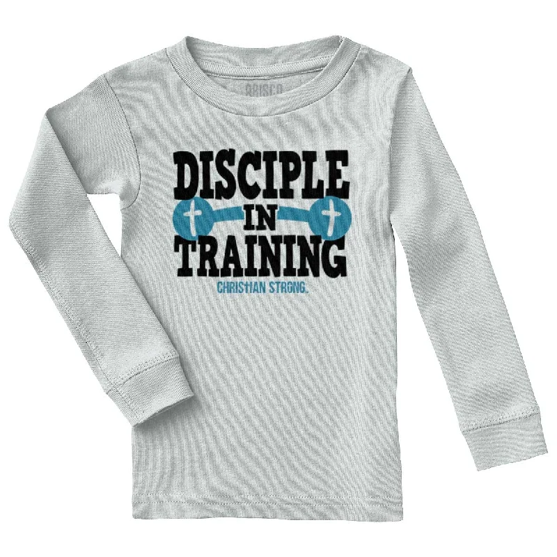 Disciple In Training Solid Long Sleeve T