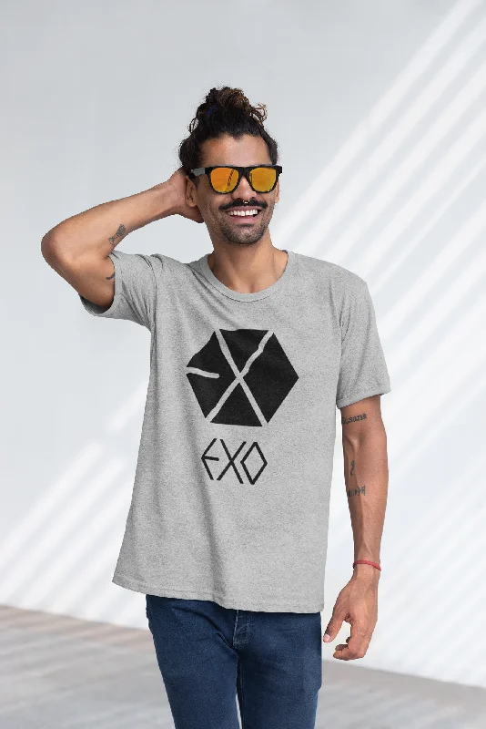 EXO LOGO  - HALF-SLEEVE T-SHIRTS