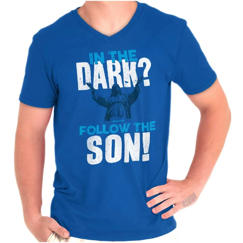 Follow the Son V-Neck T Shirt