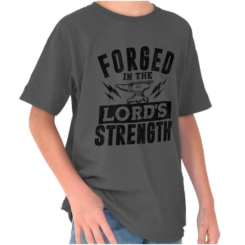 Forged in the Lord Youth T Shirt