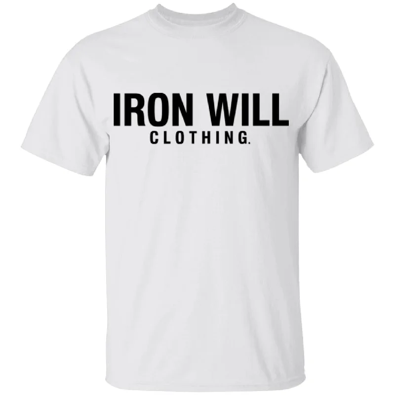 Iron Will Clothing Logo T-Shirt light