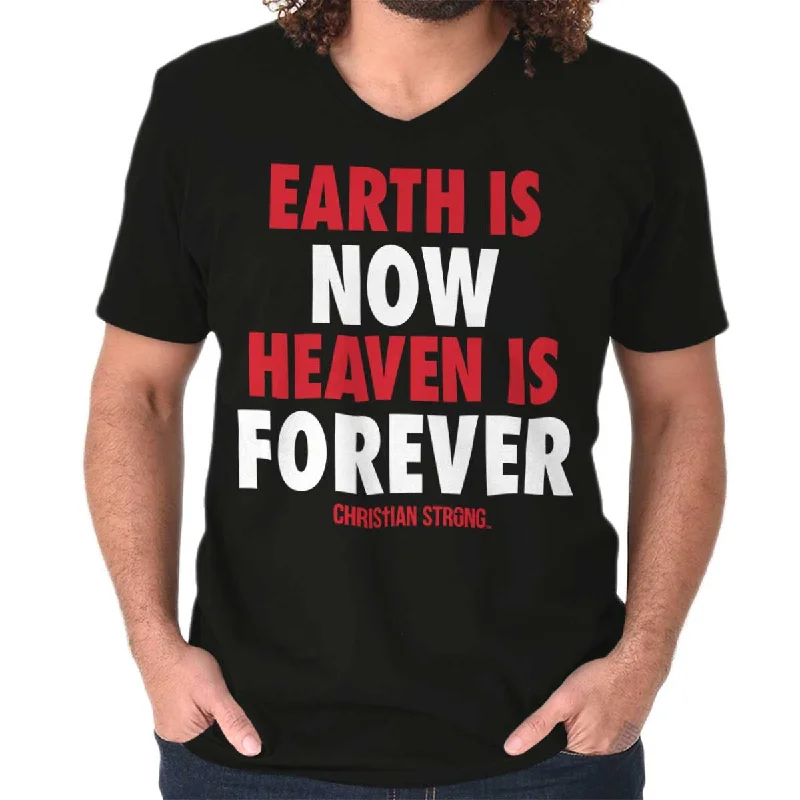 Heaven Forever V-Neck T-Shirt