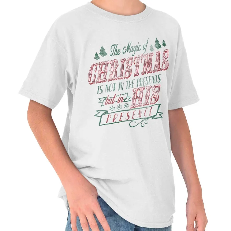 His Presence Christmas Youth T-Shirt