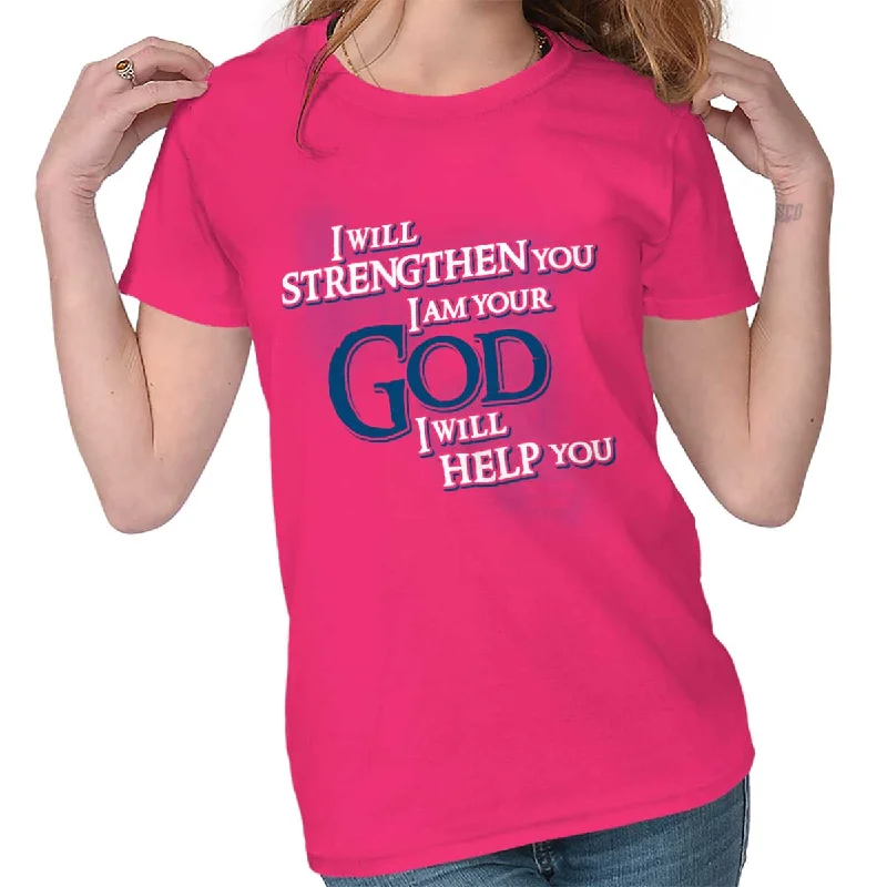 I Am Your God Ladies T Shirt