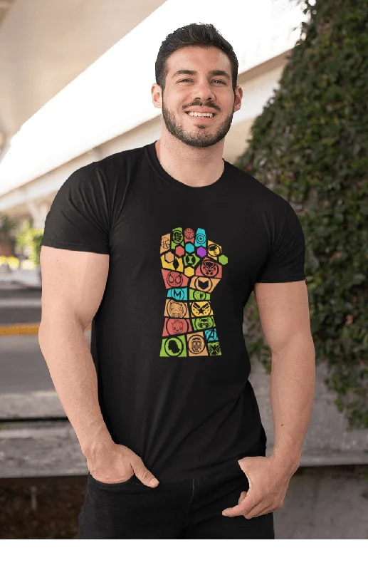 INFINITY GAUNTLET :  HALF-SLEEVE T-SHIRTS